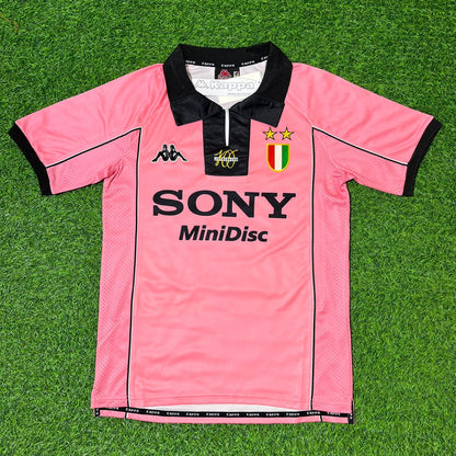 Zinedine Zidane – Juventus 1996-1998 Retro Rosa Trikot – | Trikot | Maillot