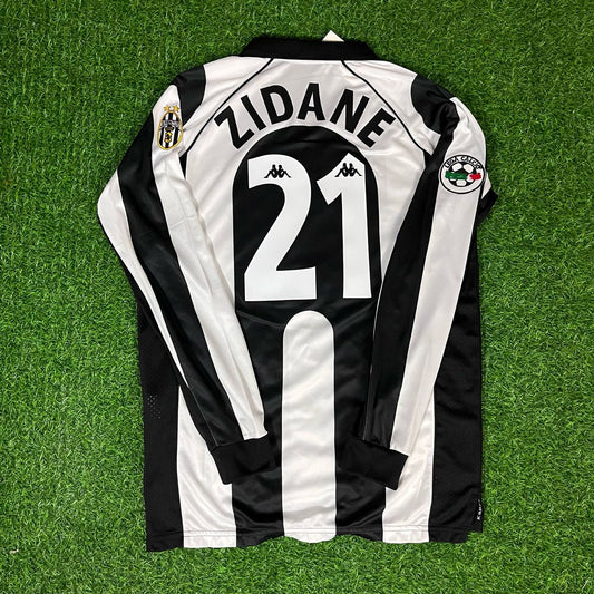 Zinedine Zidane 21 - Juventus Heimtrikot 1997/1998 Retro-Trikot Maillot Trikot Fußballtrikot