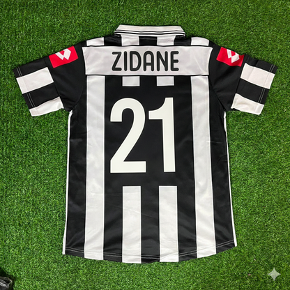 Zinedine Zidane Juventus 2001 2002 Season Retro Jersey