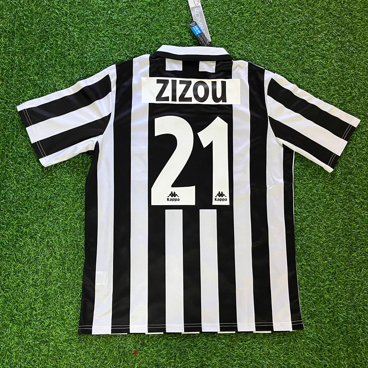Zinedine Zidane Zizou Juventus Retro Fußball Trikot