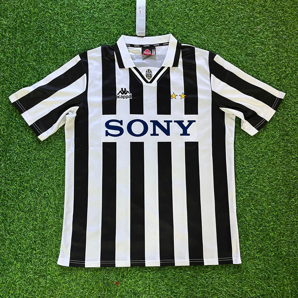 Zinedine Zidane Zizou Juventus Retro Fußball Trikot