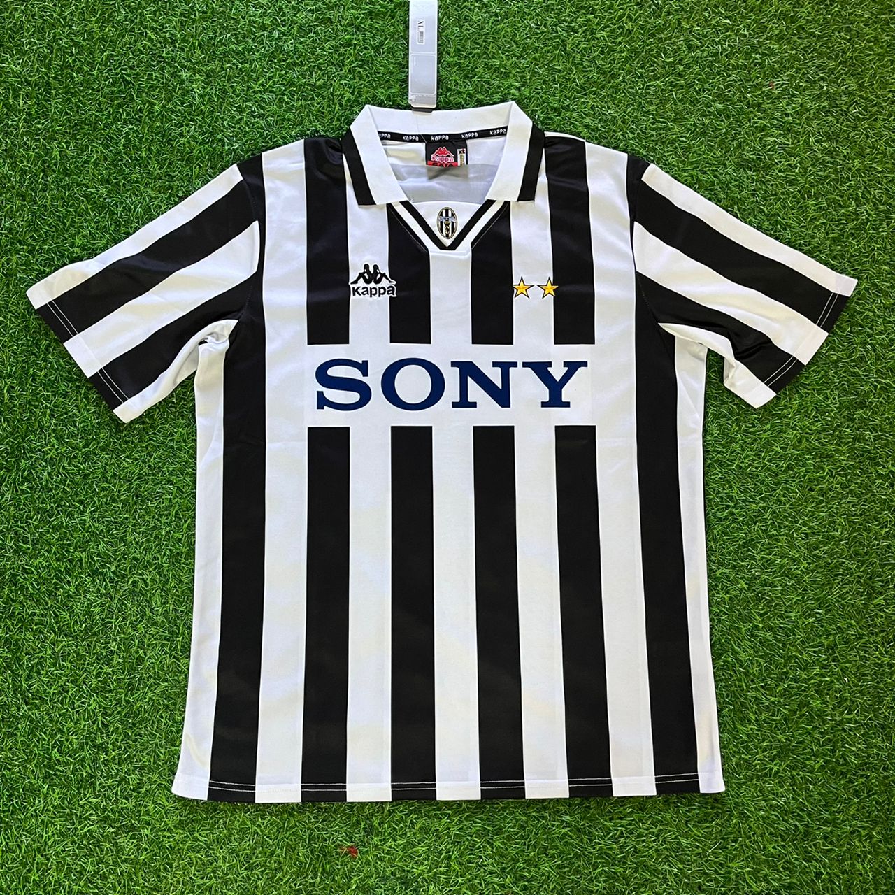 Zinedine Zidane Zizou Juventus Retro Fußball Trikot