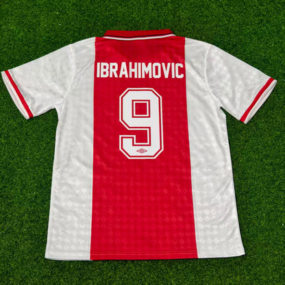 Zlatan Ibrahimovic AFC Ajax Retro Football Jersey