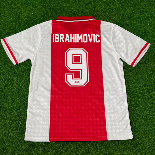 Maillot de football rétro Zlatan Ibrahimovic AFC Ajax