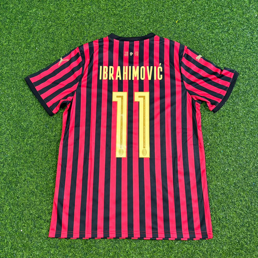 Zlatan Ibrahimović AC Mailand 120. Jubiläum Sondertrikot Golden Retro