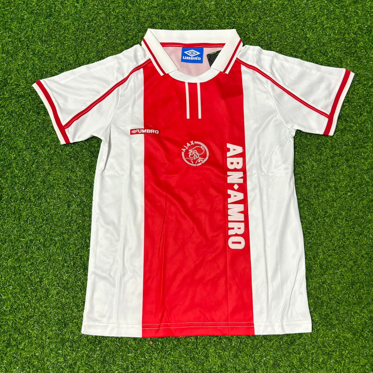 Maillot Rétro de Football Blanc Zlatan Ibrahimović Ajax Années 2000