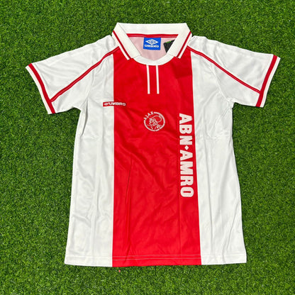 Zlatan Ibrahimović Ajax White Kids Retro Football Jersey
