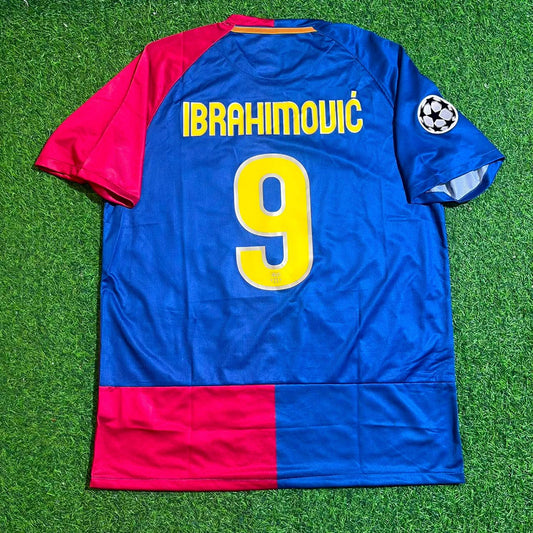 Zlatan Ibrahimovic 9 – Maillot Rétro Tenue Finale Barcelone 2009 – | Trikot | Maillot