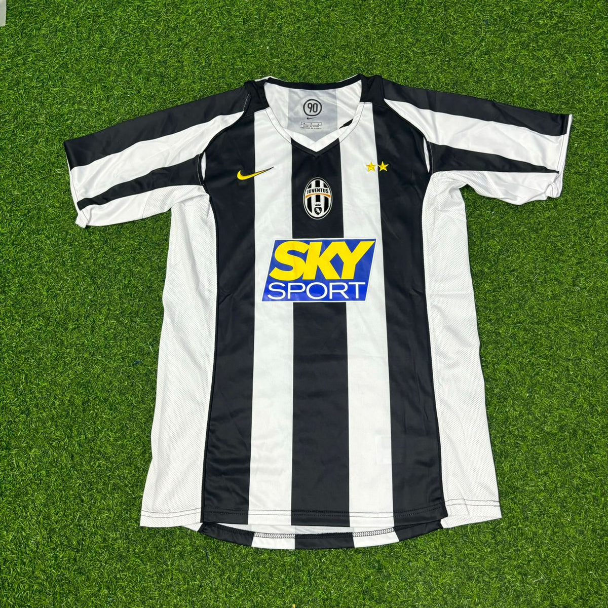 Maillot de football rétro domicile blanc Zlatan Ibrahimović Juventus 2004-2005