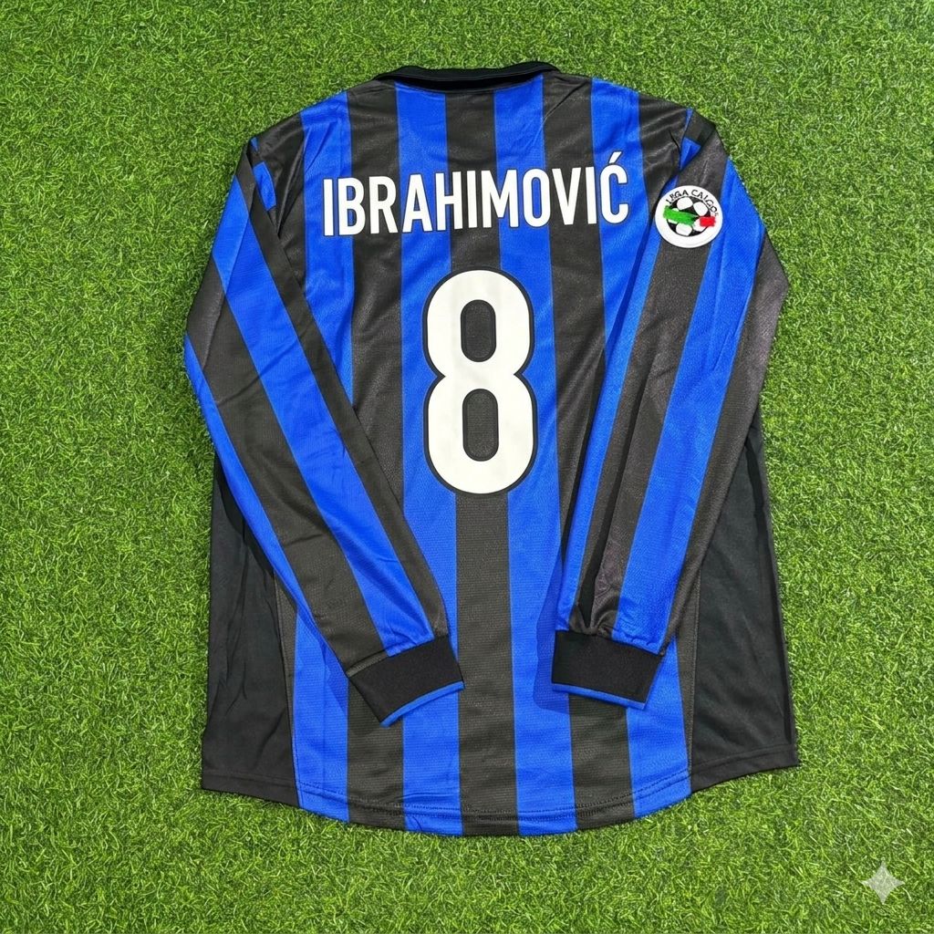 Zlatan Ibrahimovic - Inter Retro Trikot Fußballtrikot