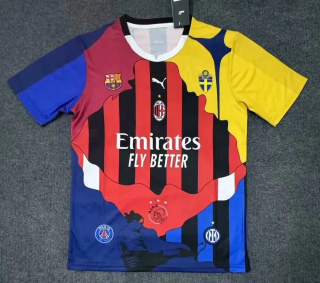 Zlatan Ibrahimovic 11 Combo 2025 Alle Teams Sonder Trikot Maillot Fußball Shirt