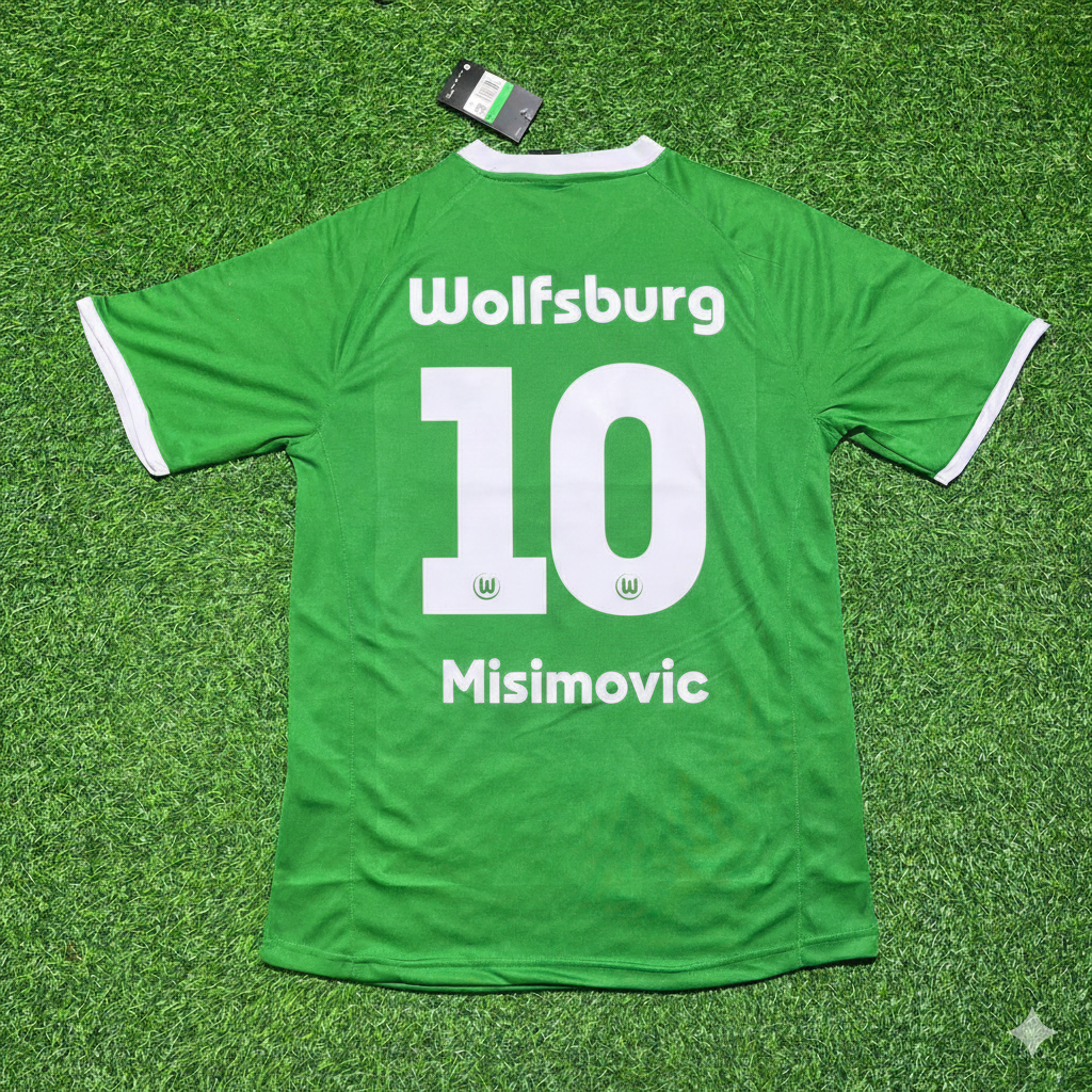 Maillot de football Zvjezdan Misimovic VfL Wolfsburg Championnat 2008/2009