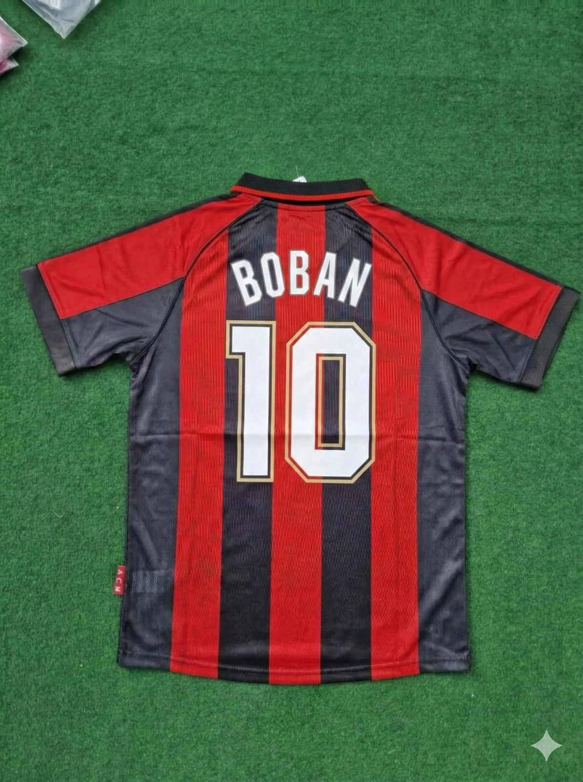 Zvonimir Boban 10- AC Milan 1999 Retro Football Jersey